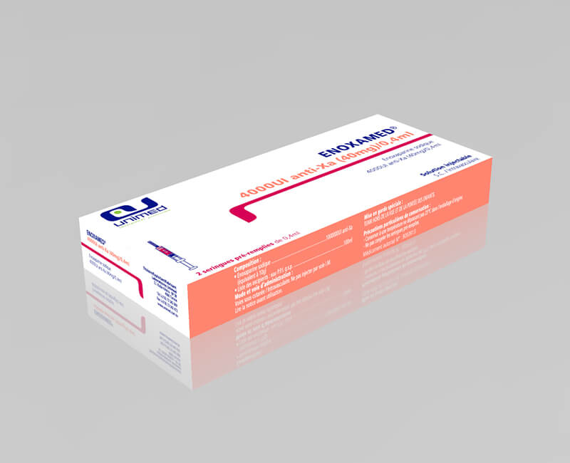 ENOXAMED 4000IU ANTI - XA (40 mg) Image