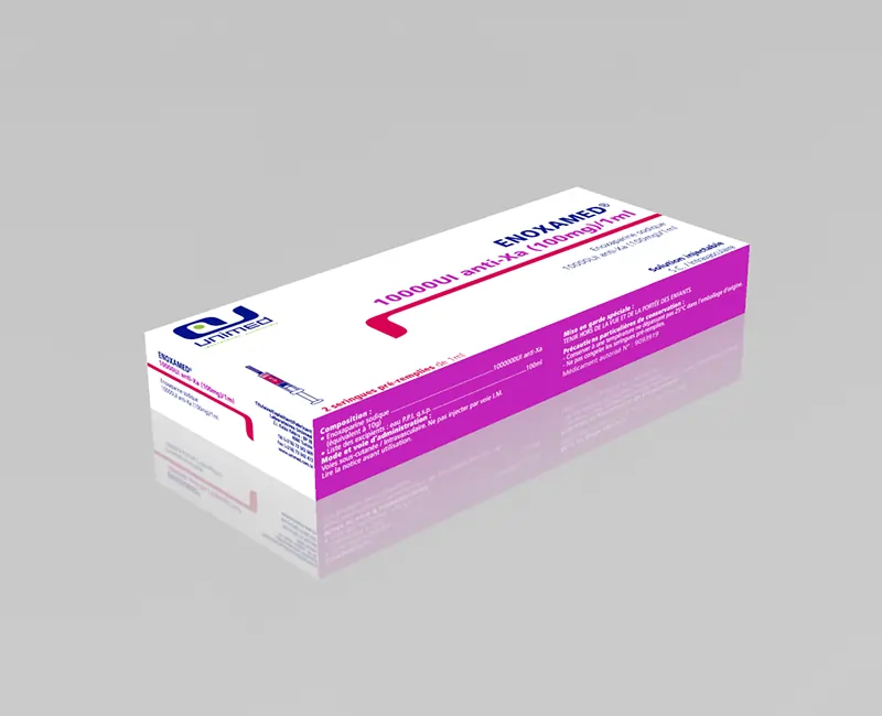 ENOXAMED 10000IU ANTI - XA 2 prefilled syringes Image