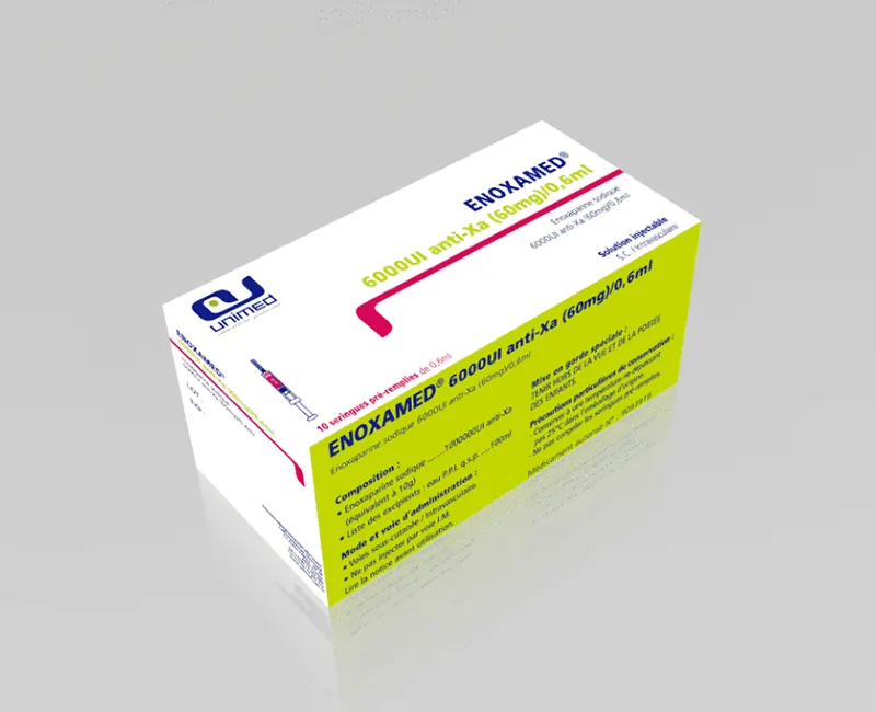ENOXAMED 6000IU ANTI - XA (60 mg) Image